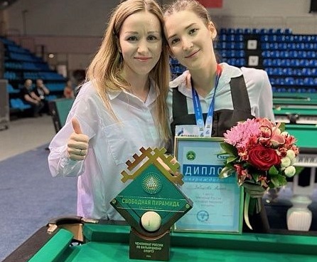 Алина Зябирова из Сургута стала чемпионкой России по бильярду