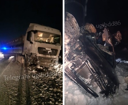 Трассу «Сургут — Нижневартовск» закрыли из-за смертельного ДТП 