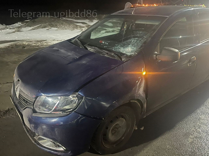 В Ханты-Мансийске в ДТП пострадала пенсионерка