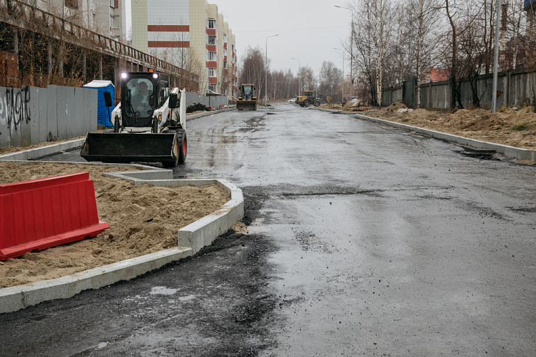 Ремонт проезда Мунарева в Сургуте близится к завершению
