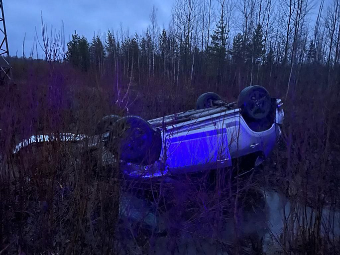 В аварии под Нижневартовском пострадали трое детей