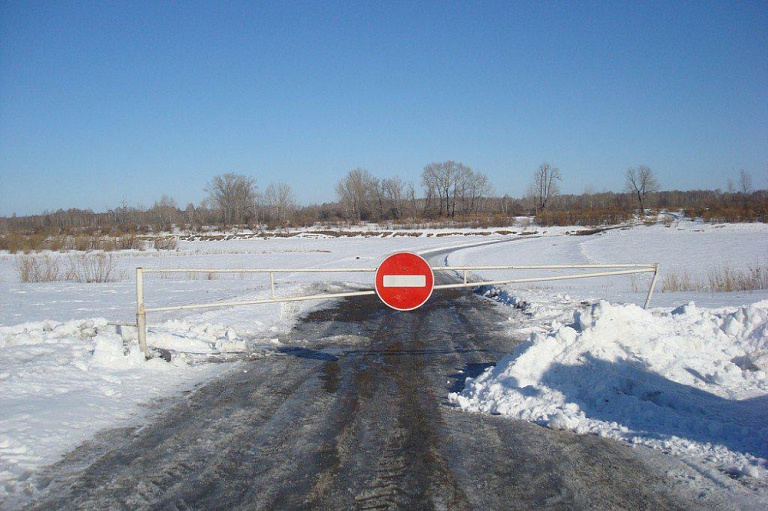  В Сургутском районе закрыты автозимники