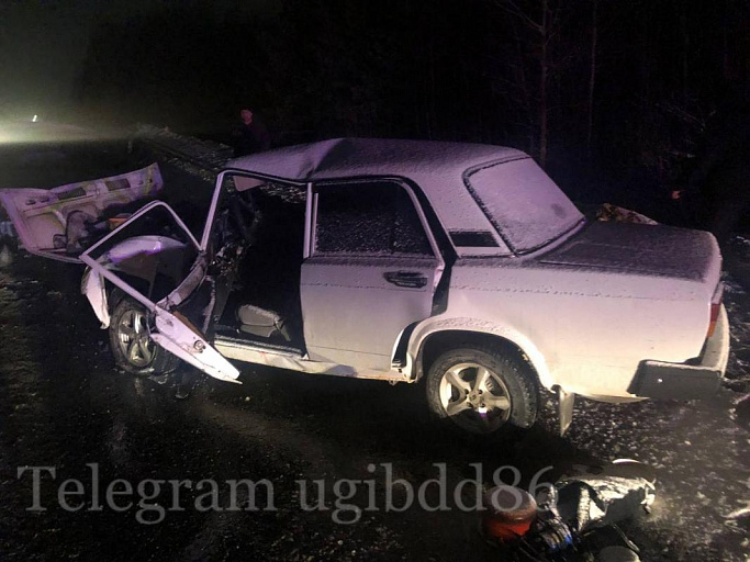 Два человека пострадали в ДТП на трассе «Нижневартовск – Излучинск» 
