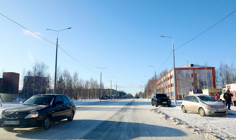 Ремонт Привокзальной улицы в Сургуте завершен