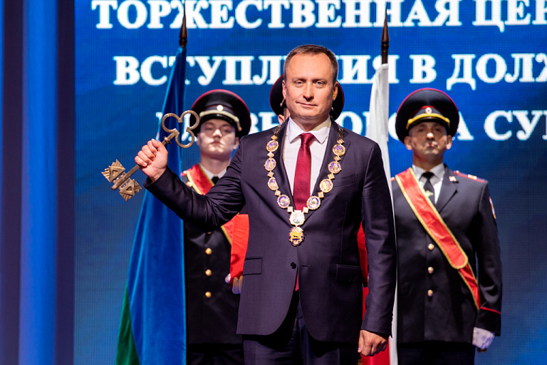 Максим Слепов подвел итоги года на посту главы Сургута 
