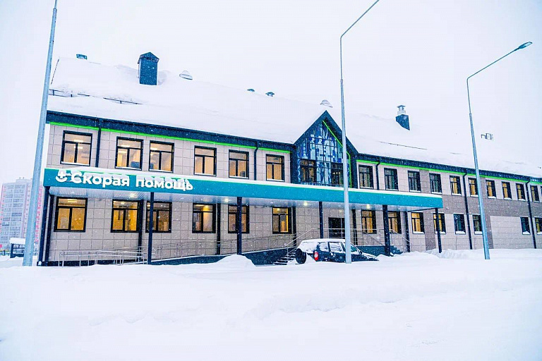 Новая станция скорой помощи в Сургуте откроется в апреле