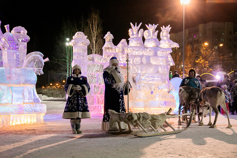 В Сургуте состоялось первое новогоднее мероприятие// ФОТО