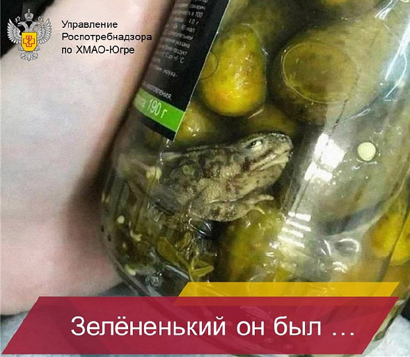Лягушка не наша: Роспотребнадзор Югры опроверг популярный фейк