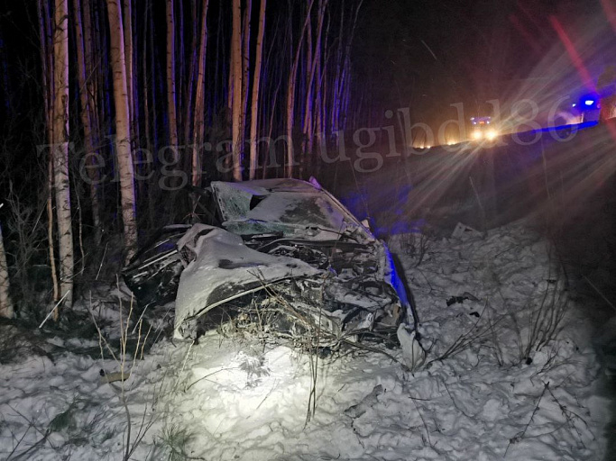 Два человека погибли в ДТП на трассе «Сургут – Нижневартовск» 