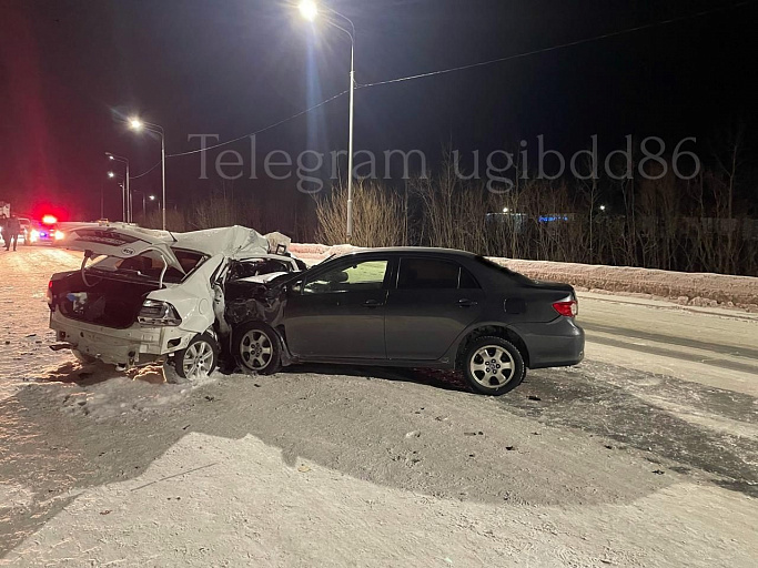 В Радужном водитель Volkswagen спровоцировал аварию