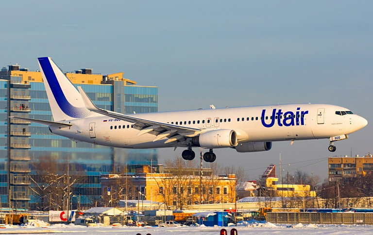 За год пассажиропоток Utair вырос почти на десять процентов 
