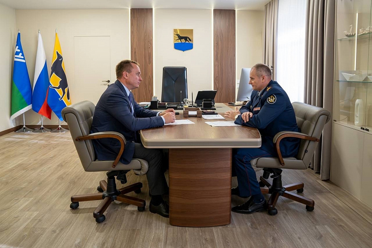 Глава Сургута провел встречу с руководителем УФСИН по Югре