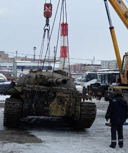 Патриотический парк Сургута пополнит танк Т-62, списанный в войсках